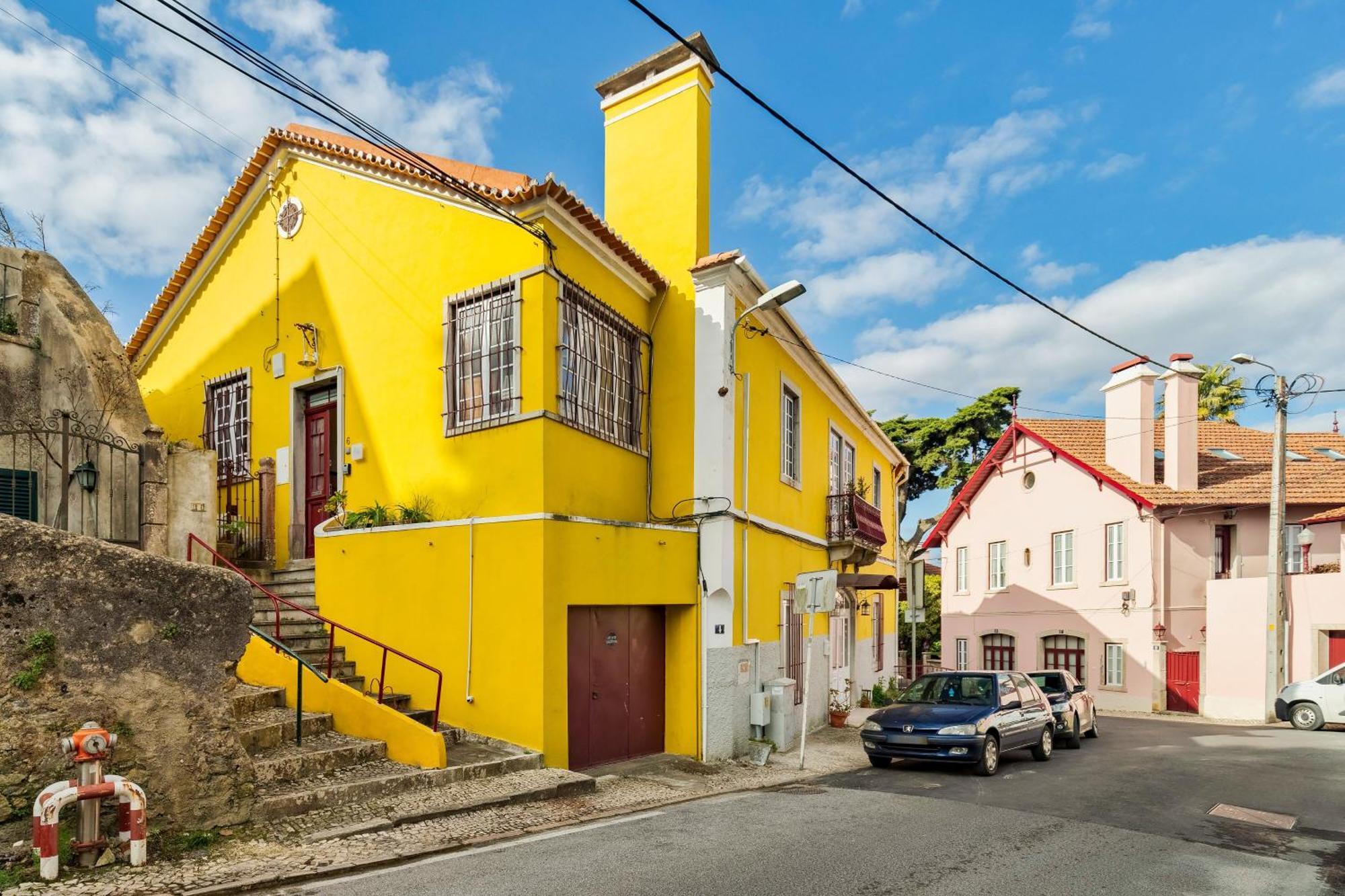 A Casa Amarela De Sintra Lejlighed Eksteriør billede